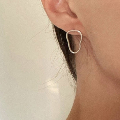 Fine Lines oorbellen – Small - Algarrada Melissa