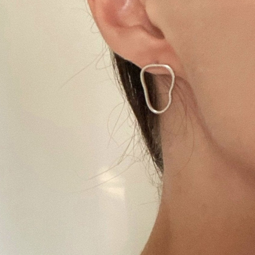 Fine Lines oorbellen – Small - Algarrada Melissa
