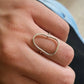 Fine Lines ring - Algarrada Melissa