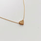 Ketting met hartje in 14K goud - Algarrada Melissa