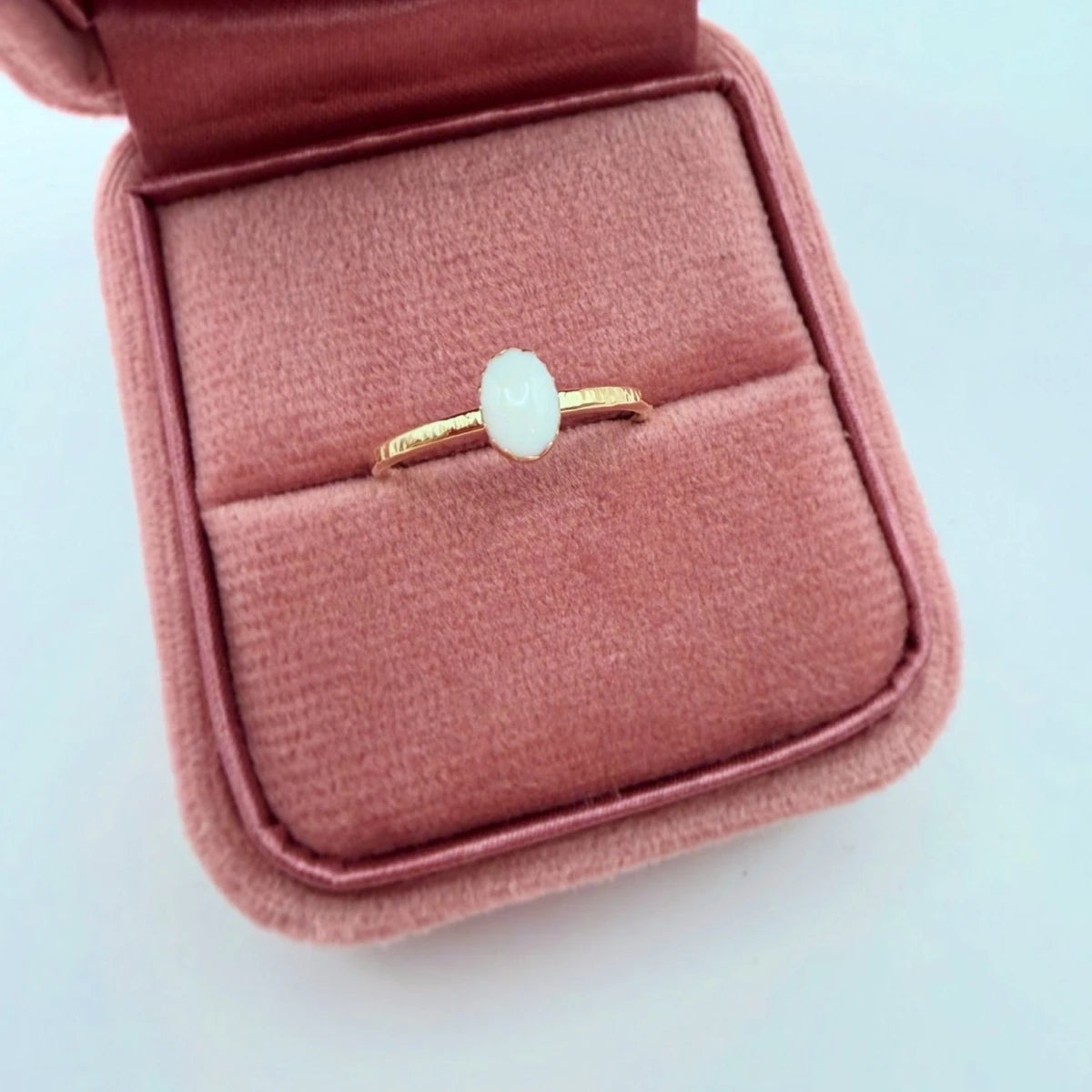 Moedermelk ring met ovale steen - Algarrada Melissa