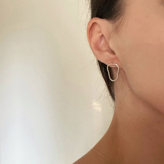 Oorbellen Fine Lines small - Algarrada Melissa