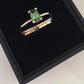 Ring met groene toermalijn in 14K goud - Algarrada Melissa
