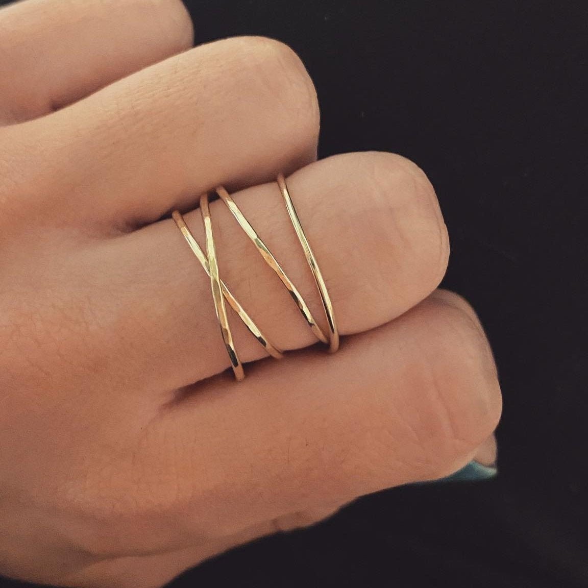 Twisted ring - Algarrada Melissa